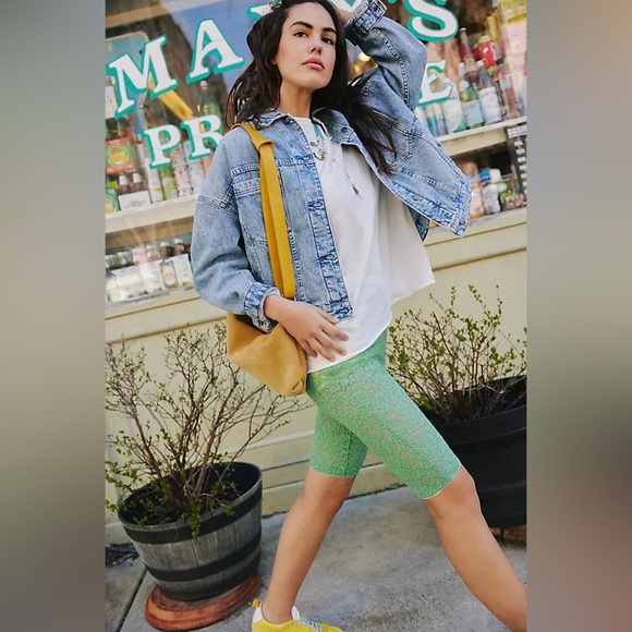 Free People Pants - NWT! FP Free People All Day Lace Capris Sz XS